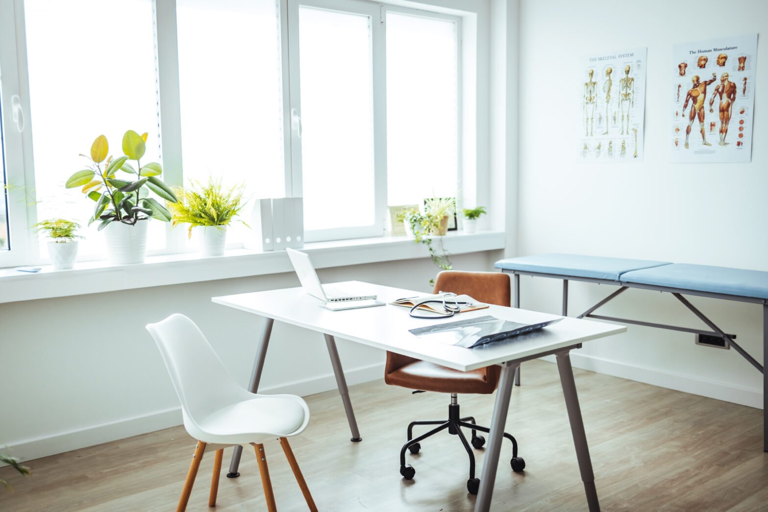 Doctor's office during the day